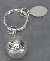 Golf Key Chain CG03357 - Golf Key Chain is also a pill box: ball opens up to reveal small compartment.