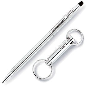 Pen and Matching key ring 3572 - this elegant set is an attractive and thoughtful gift for any occasion. Avail. in different styles