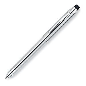 at0090-1 Tech3 Multifunction Pen - 3 writing choices: black ink, red ink and pencil (eraser located under top of cap)