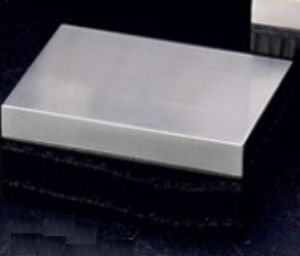 Croco Black Leather Rectangular Box - BB3 - Engraveable Rectangular Box made of "Croco" Black Leather & Stainless Steel