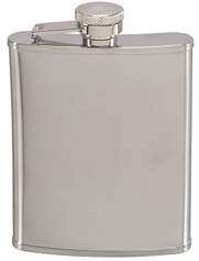Flask F195 - 6 oz. Stainless Steel Flask