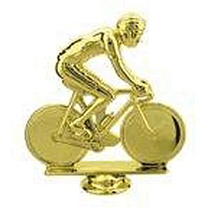 Bicycle Trophy - goldtone bike on your choice of base