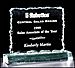 Crushed Ice Acrylic Award - a325