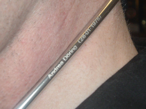 Engraving on a stethoscope - We don't sell stethoscopes, but we engrave them!