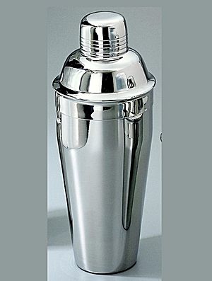Cocktail Shaker CG0320 - stainless steel bright finish cocktail shaker comes in 3 sizes starting at 12 oz