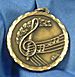 Musical Notes Medal