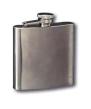 Flask F111 - 6 oz Stainless Steel Flask with Brush Finish; A Perfect Groom's Man Gift