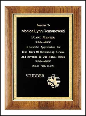 p292 - Florentine plaque - Florentine plaque with black textured center, available in 4 sizes: choose 7 in x 9 in or larger